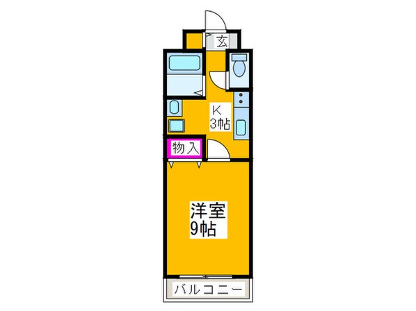 マンションエムの物件間取画像